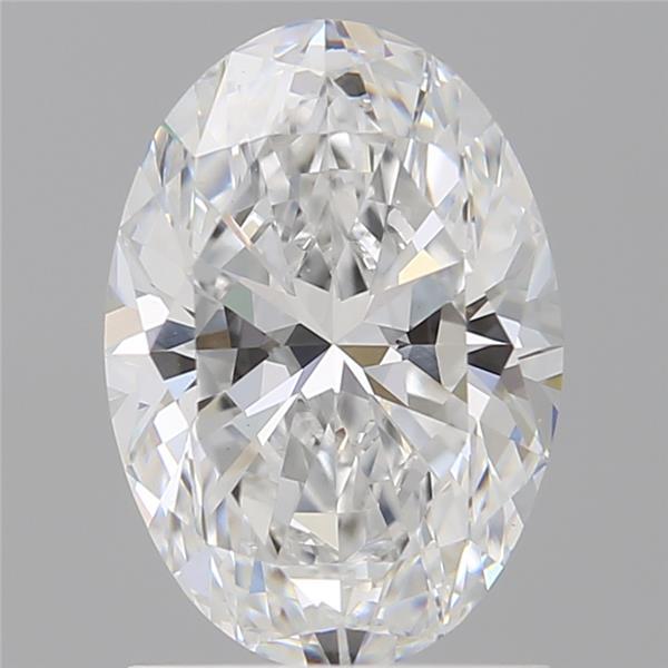 1.60 ct. oval Lab Grown Diamond front image
