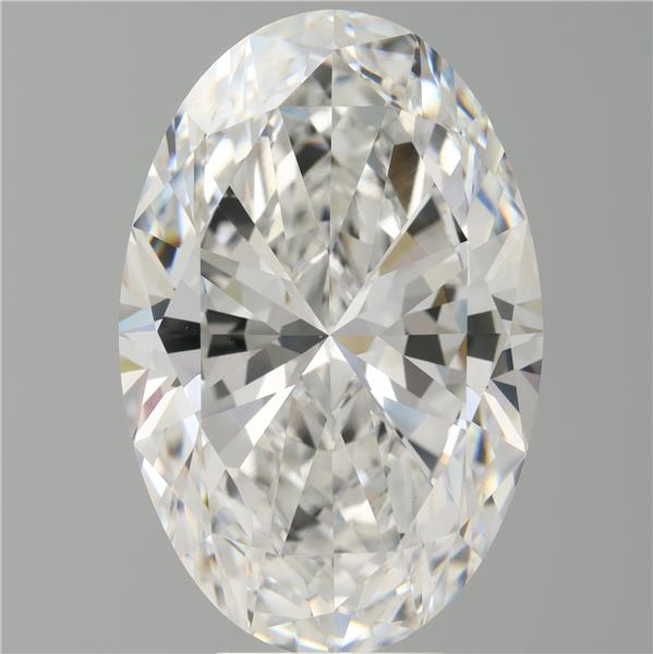 7.50 ct. oval Lab Grown Diamond front image