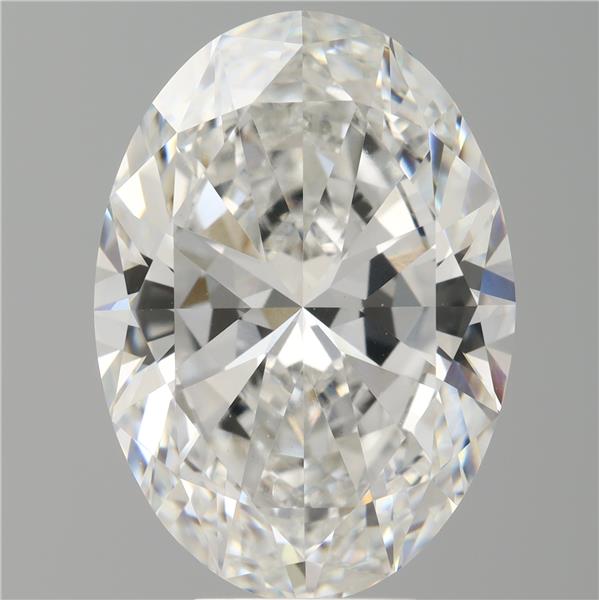 7.52 ct. oval Lab Grown Diamond front image