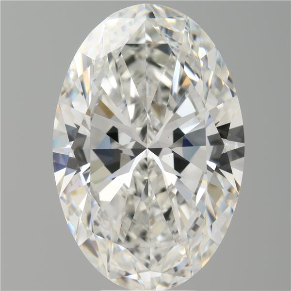 9.03 ct. oval Lab Grown Diamond front image