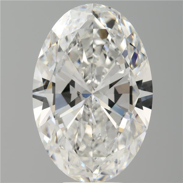 9.56 ct. oval Lab Grown Diamond front image