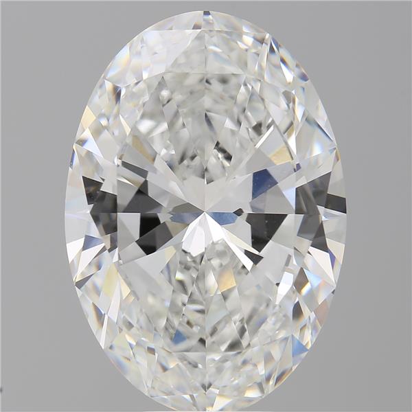 9.50 ct. oval Lab Grown Diamond front image