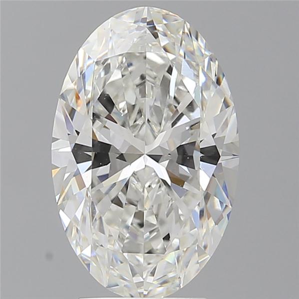 4.05 ct. oval Lab Grown Diamond front image