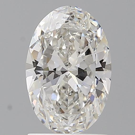 1.51 ct. oval Lab Grown Diamond front image