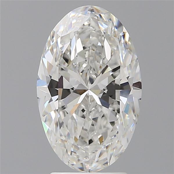 3.04 ct. oval Lab Grown Diamond front image