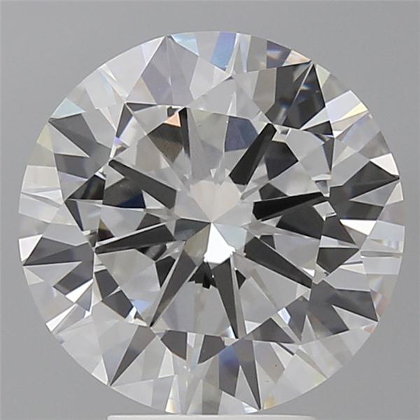 5.01 ct. round Lab Grown Diamond front image