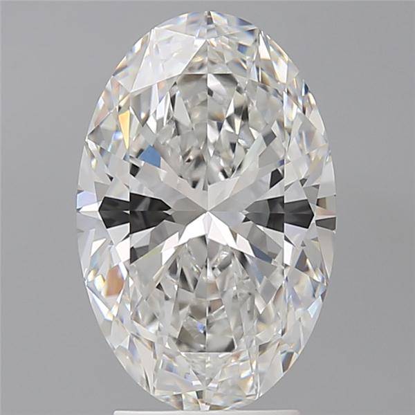3.52 ct. oval Lab Grown Diamond front image