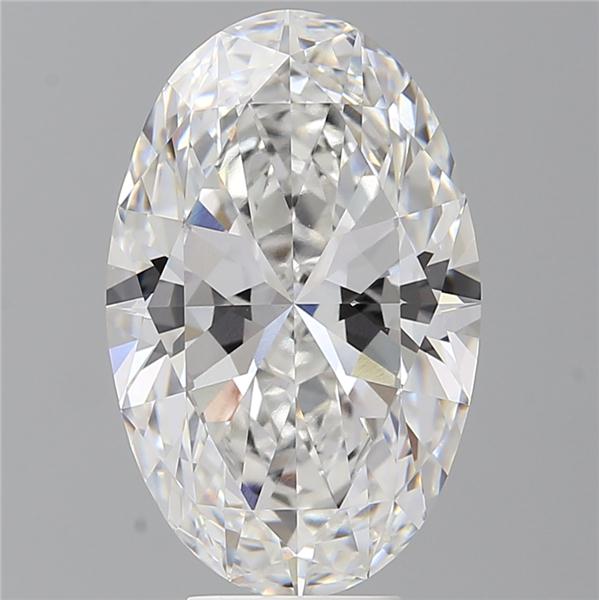 6.59 ct. oval Lab Grown Diamond front image