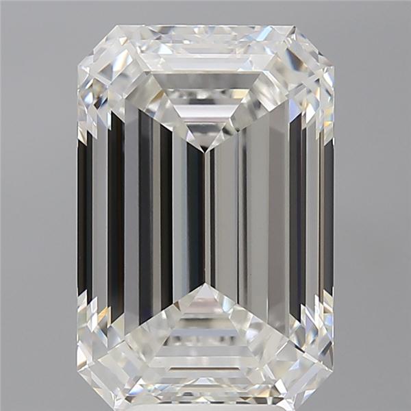 7.08 ct. emerald Lab Grown Diamond front image