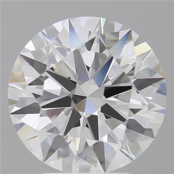 4.10 ct. round Lab Grown Diamond front image