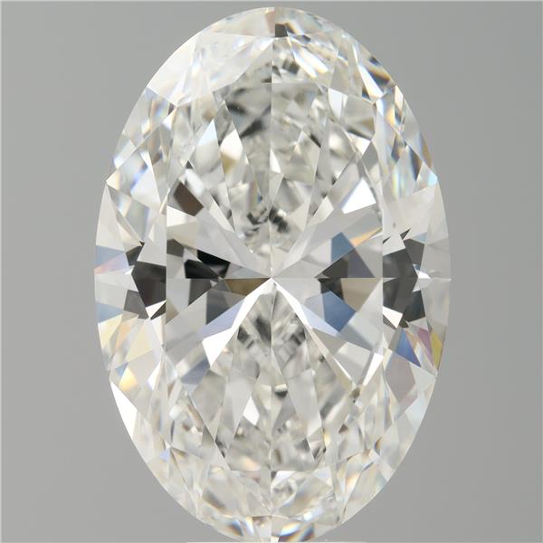 9.06 ct. oval Lab Grown Diamond front image