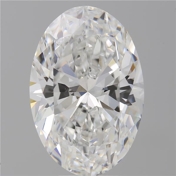8.10 ct. oval Lab Grown Diamond front image