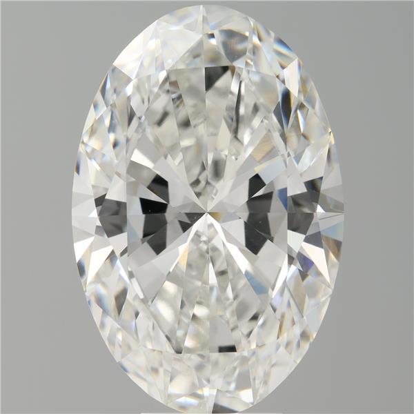 8.06 ct. oval Lab Grown Diamond front image