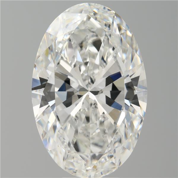 9.09 ct. oval Lab Grown Diamond front image