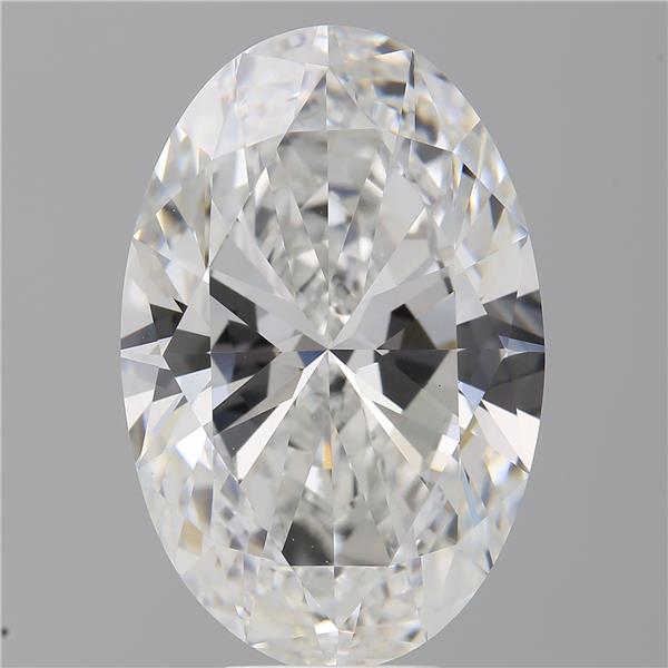 9.00 ct. oval Lab Grown Diamond front image