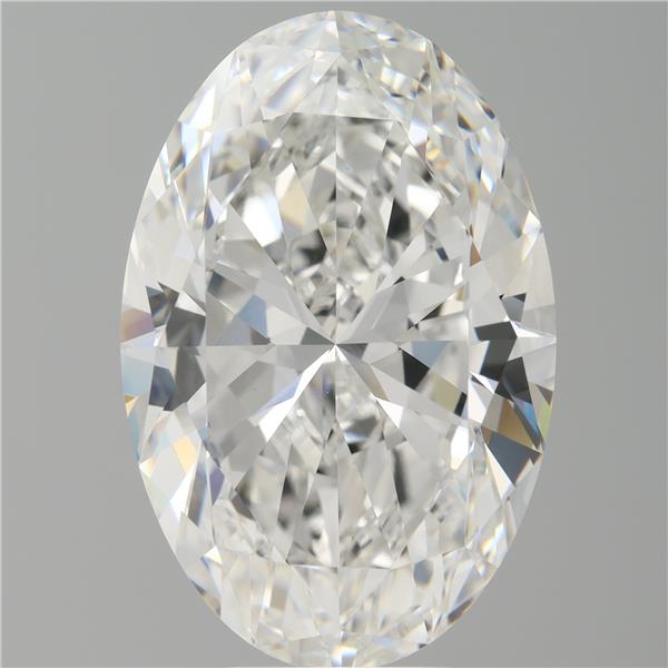 9.00 ct. oval Lab Grown Diamond front image