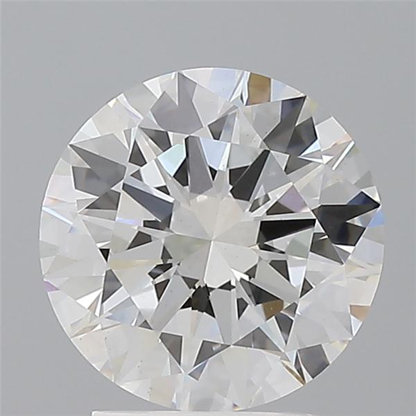 2.50 ct. round Lab Grown Diamond front image