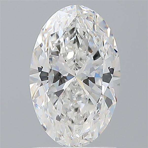 1.58 ct. oval Lab Grown Diamond front image