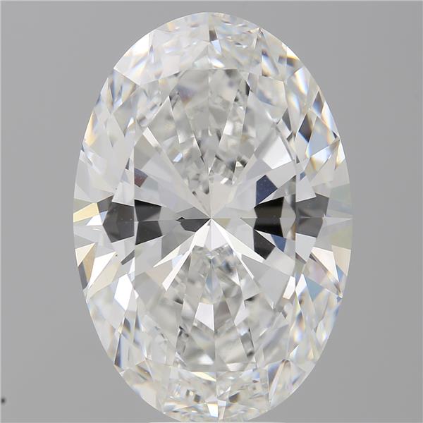 9.04 ct. oval Lab Grown Diamond front image