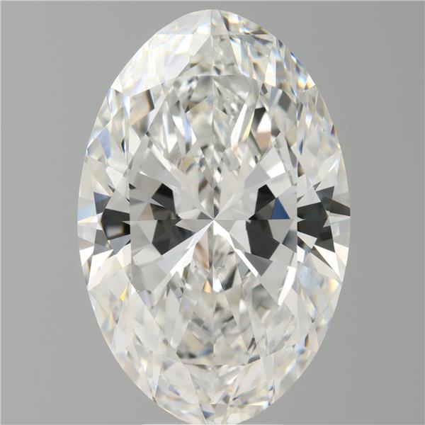 8.09 ct. oval Lab Grown Diamond front image