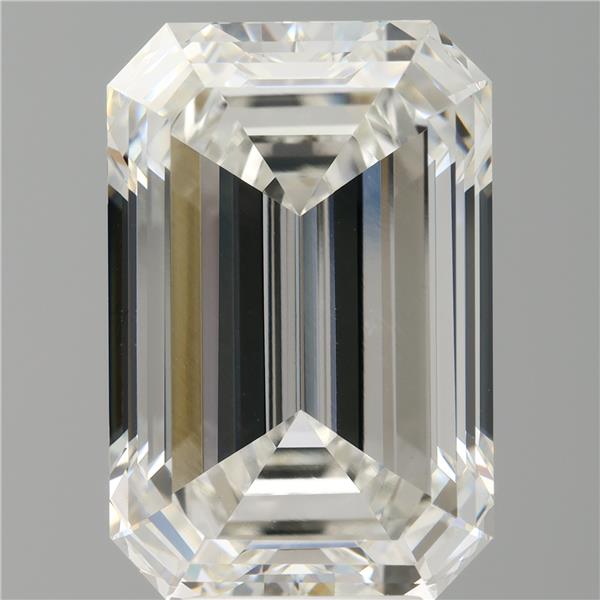 8.09 ct. emerald Lab Grown Diamond front image