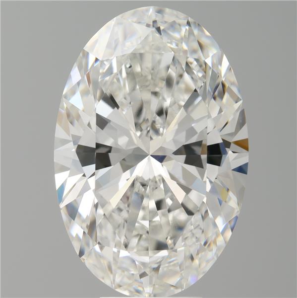 8.10 ct. oval Lab Grown Diamond front image