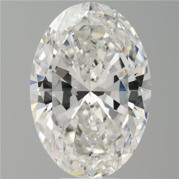 9.57 ct. oval Lab Grown Diamond front image