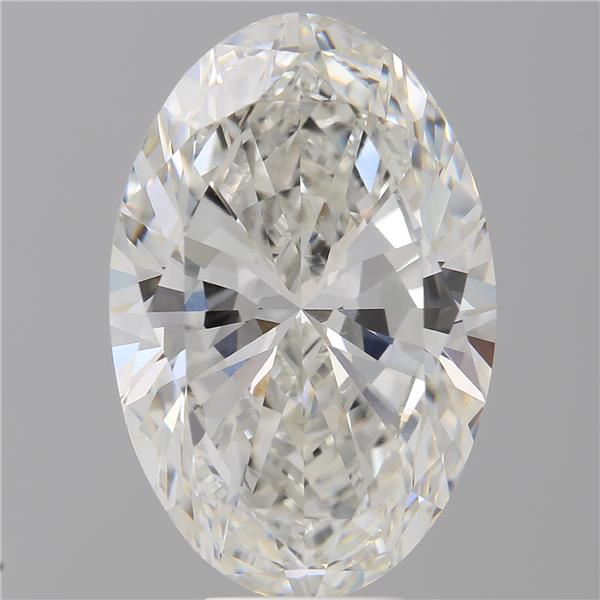 9.07 ct. oval Lab Grown Diamond front image