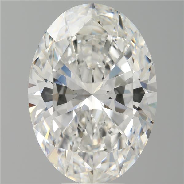 9.05 ct. oval Lab Grown Diamond front image