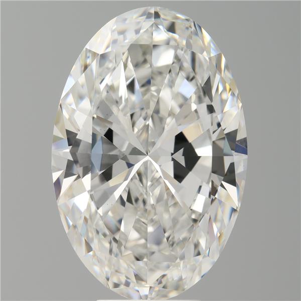 8.03 ct. oval Lab Grown Diamond front image