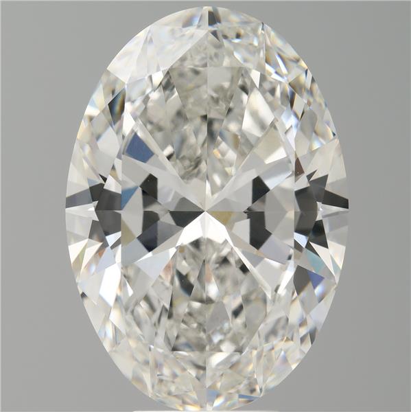 8.04 ct. oval Lab Grown Diamond front image
