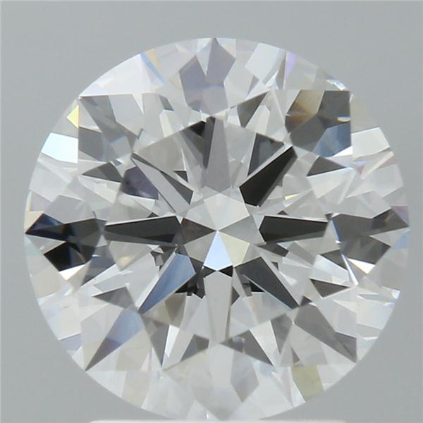 2.60 ct. round Lab Grown Diamond front image