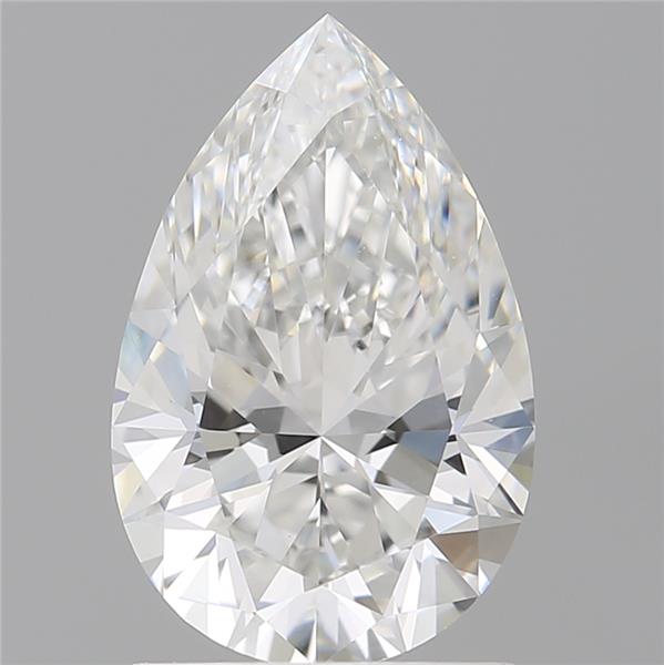 1.60 ct. pear Lab Grown Diamond front image