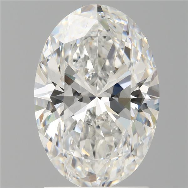 2.07 ct. oval Lab Grown Diamond front image