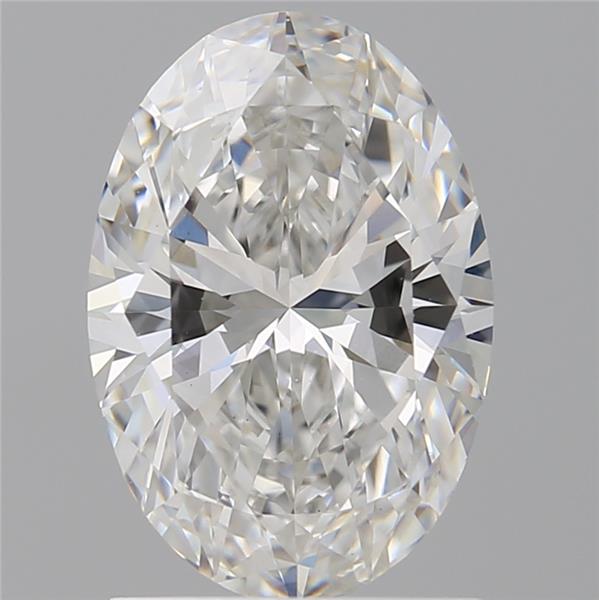 1.58 ct. oval Lab Grown Diamond front image