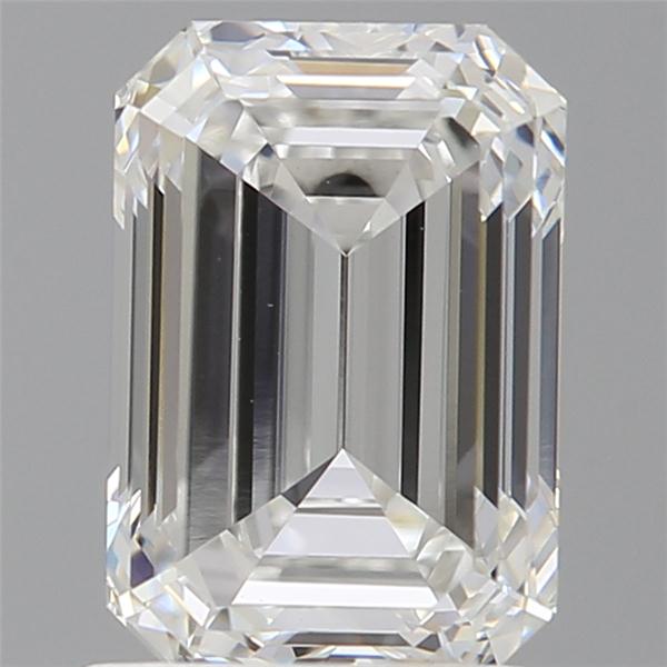 1.57 ct. emerald Lab Grown Diamond front image