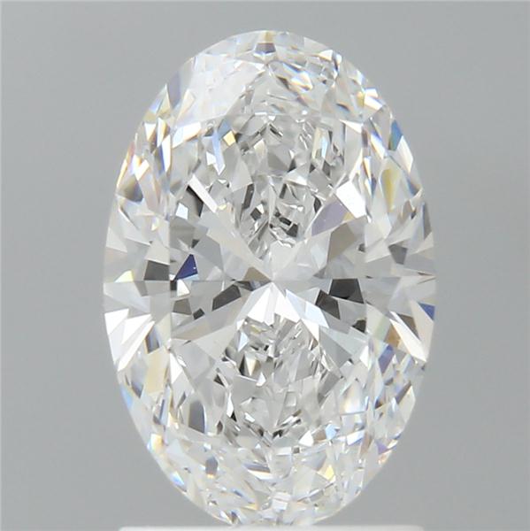 1.61 ct. oval Lab Grown Diamond front image