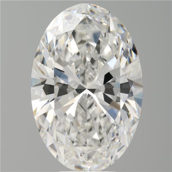 8.09 ct. oval Lab Grown Diamond front image