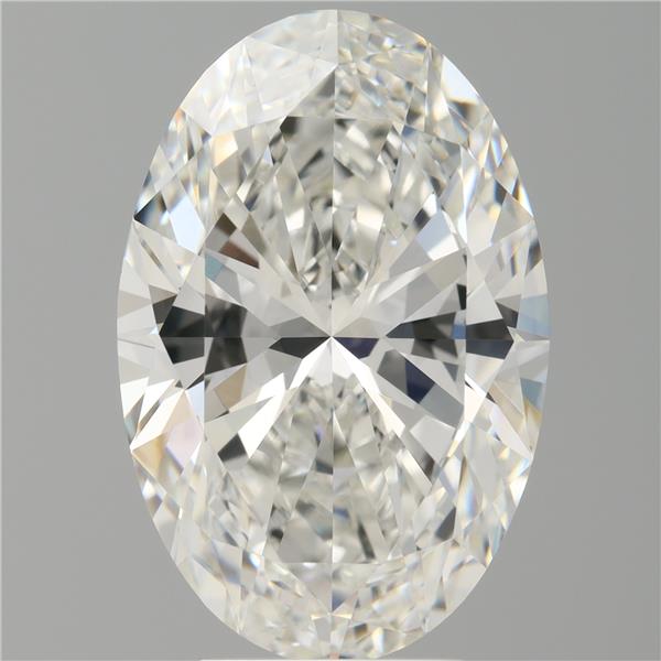 5.05 ct. oval Lab Grown Diamond front image