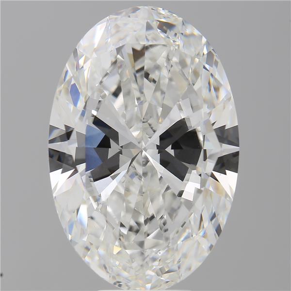 9.50 ct. oval Lab Grown Diamond front image