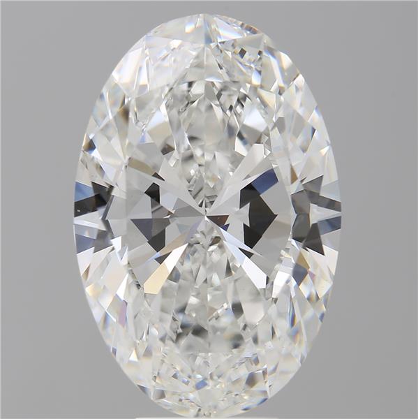 8.09 ct. oval Lab Grown Diamond front image