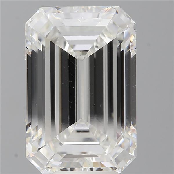 8.04 ct. emerald Lab Grown Diamond front image