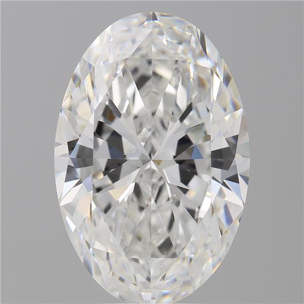 8.49 ct. oval Lab Grown Diamond front image