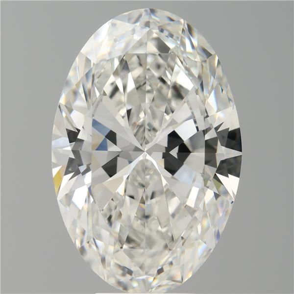 8.03 ct. oval Lab Grown Diamond front image
