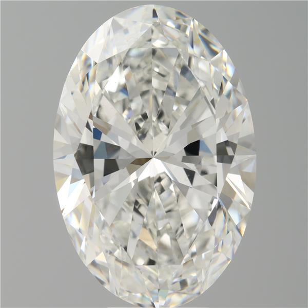 9.07 ct. oval Lab Grown Diamond front image