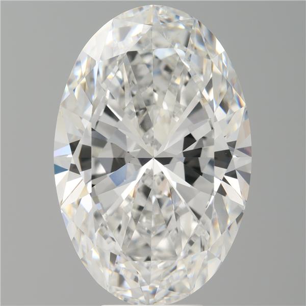 9.07 ct. oval Lab Grown Diamond front image