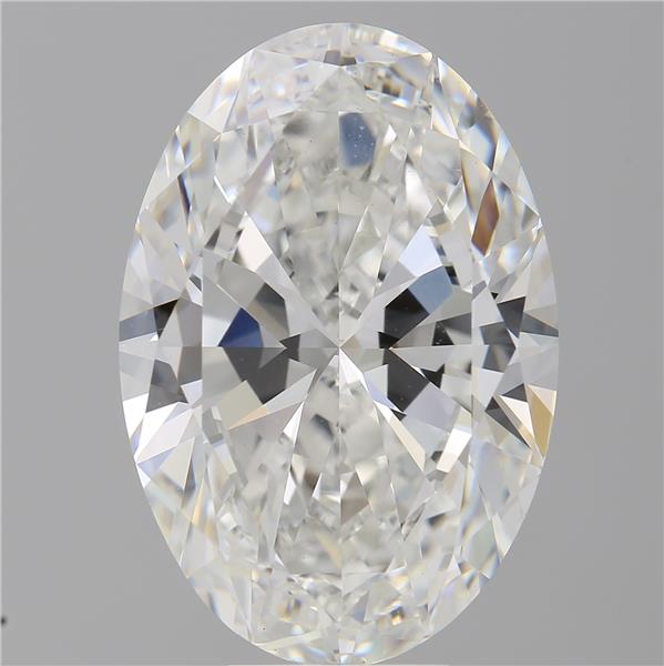 9.09 ct. oval Lab Grown Diamond front image