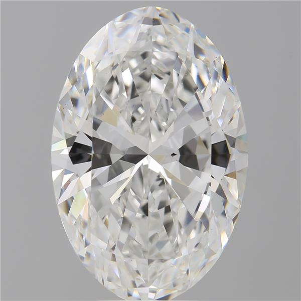 7.04 ct. oval Lab Grown Diamond front image