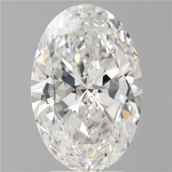 4.06 ct. oval Lab Grown Diamond front image