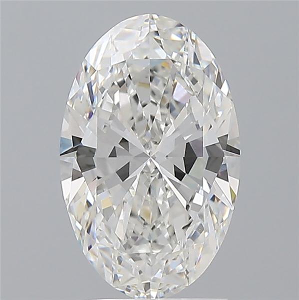 2.02 ct. oval Lab Grown Diamond front image